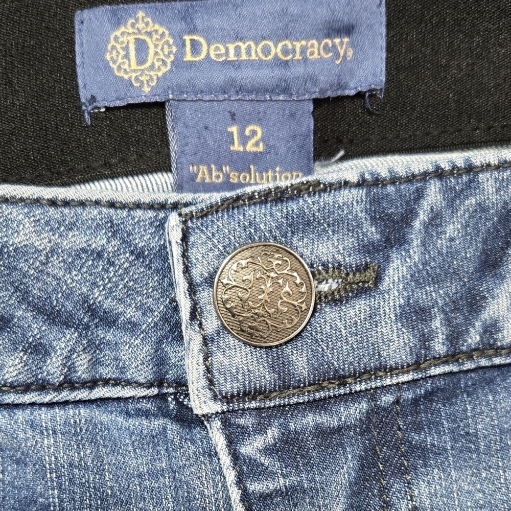 Democracy Absolution Blue Denim Girlfriend Jeans … - image 7